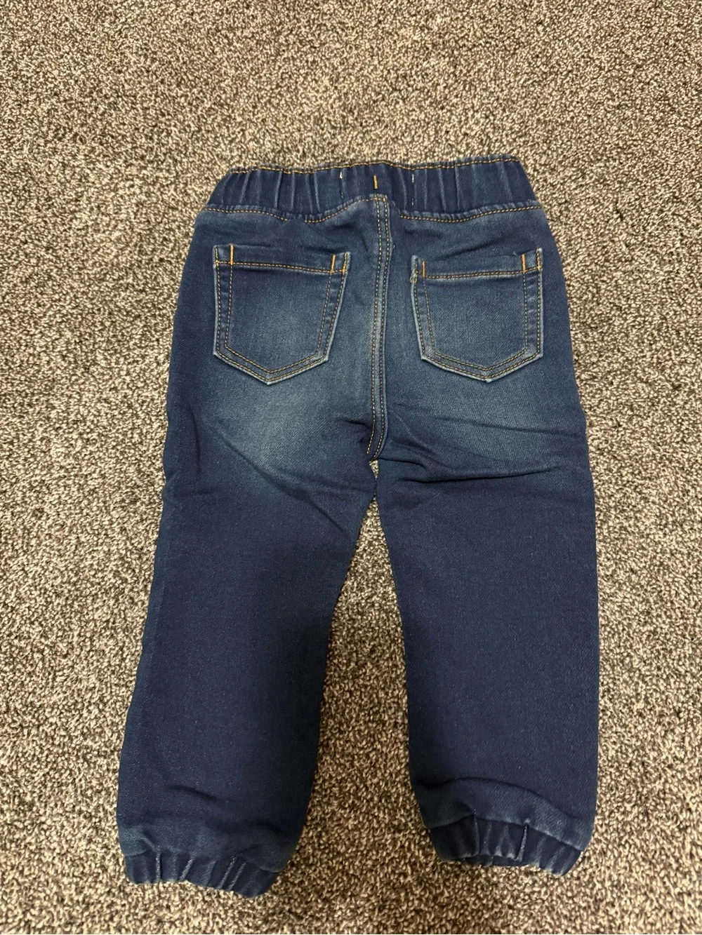 Old navy relaxed denim jogger pants 18-24 month